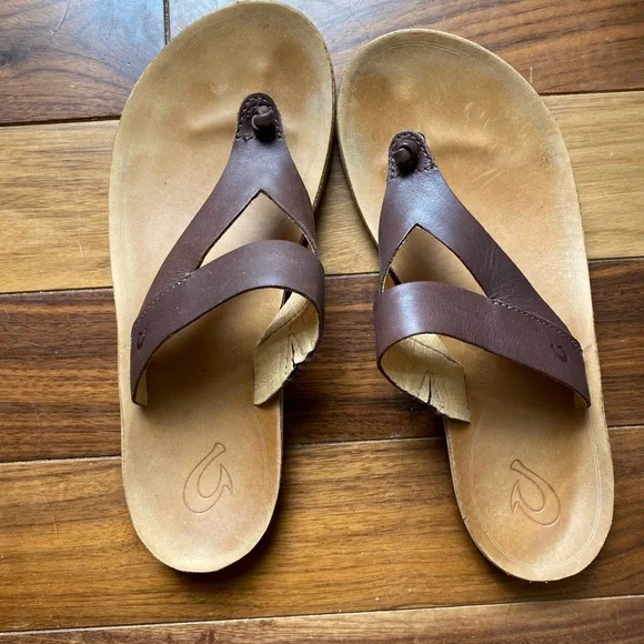 OluKai leather sandals - Picture 2 of 5
